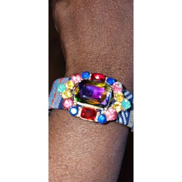 Jeweled Cuff Bracelet  - Picture 4 of 4